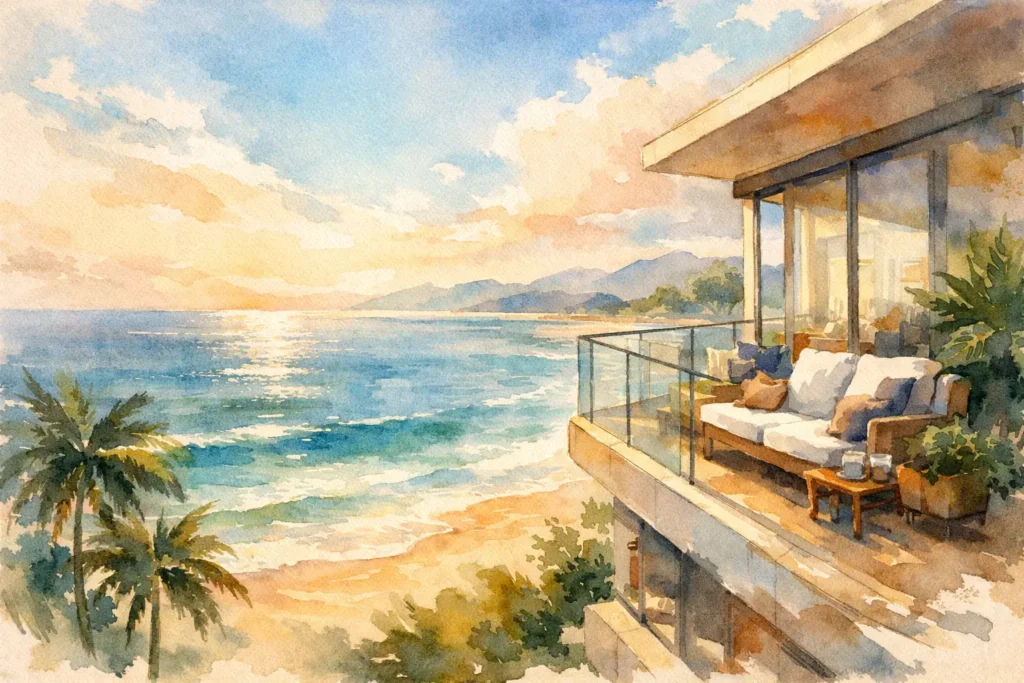 Apartamento frente ao mar valoriza mais?