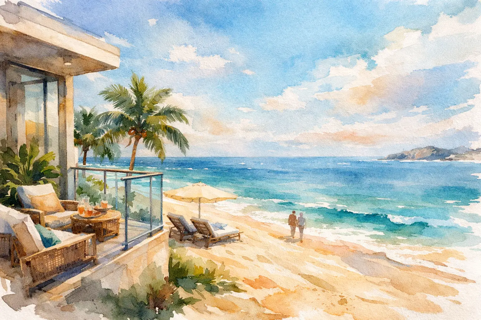 Como escolher apartamento pé na areia