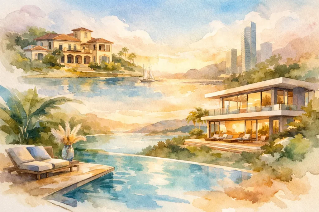 Tendências do mercado de luxo imobiliário