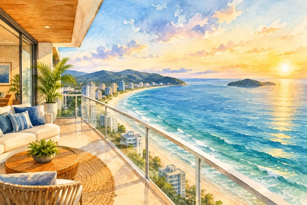 Melhores condomínios com vista mar em SC