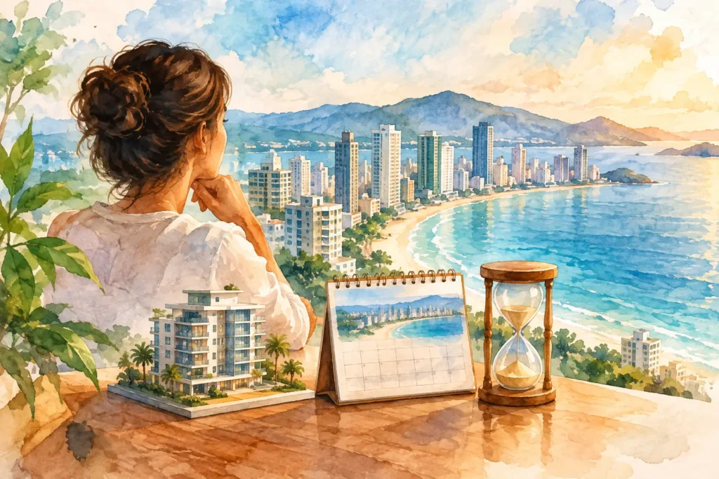 Vale mais comprar ou esperar imóvel em Itapema?